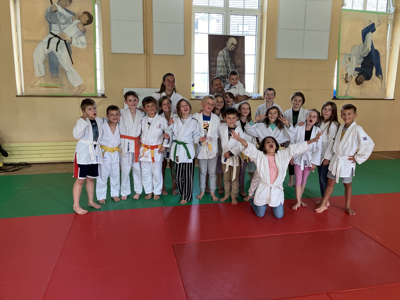 Une soixantaine d'enfants au Judo Tour à Pavilly