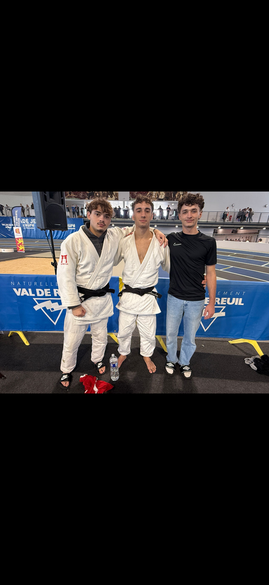 3 médailles pour les cadets au premier tournoi de la saison