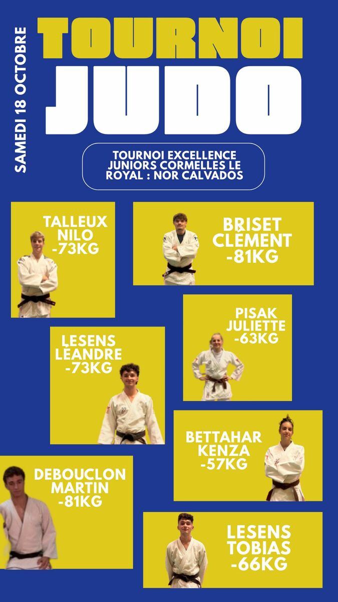Tournoi Excellence Juniors de Cormelles-le-Royal
