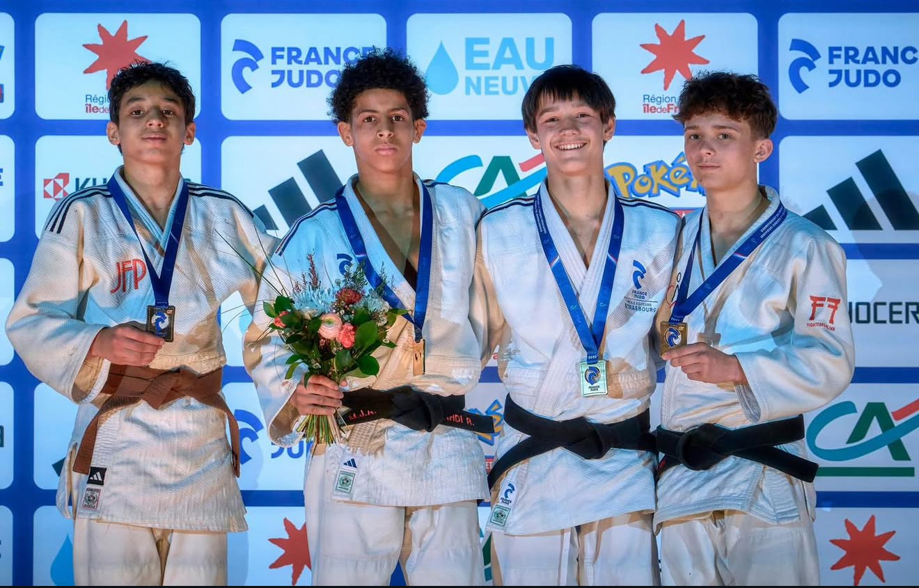 🥋 De beaux résultats aux Championnats de France Cadets