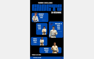 🥋 Tournoi Excellence Cadet(te)s – Forges-les-Eaux | 20 décembre