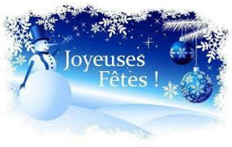 Joyeuses fêtes de fin d'année ! 