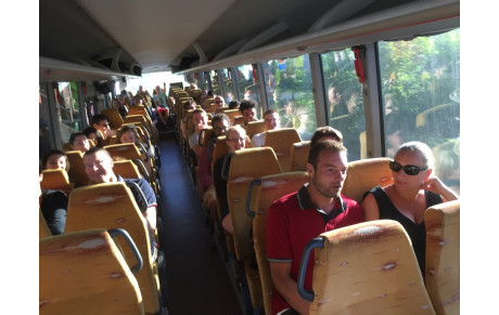 Sortie de fin d'année du CAP : Astérix nous reçoit sous la chaleur